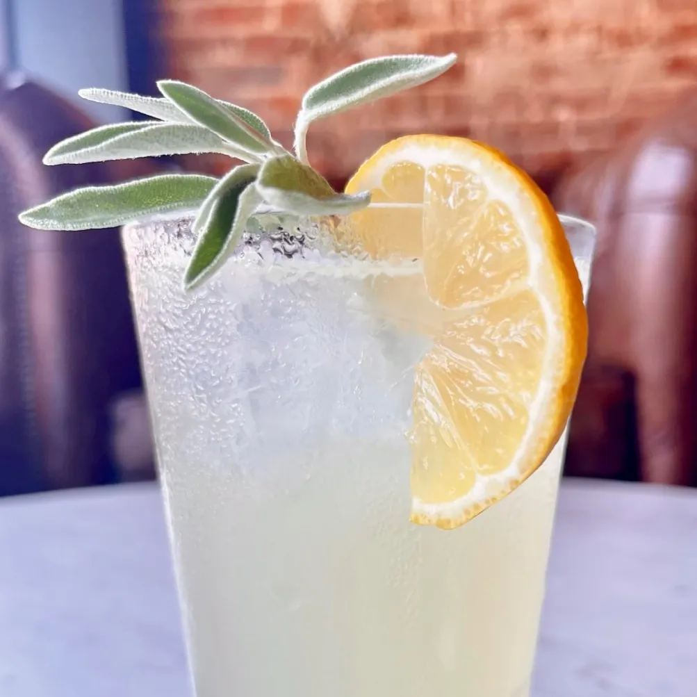 Sage lemonade